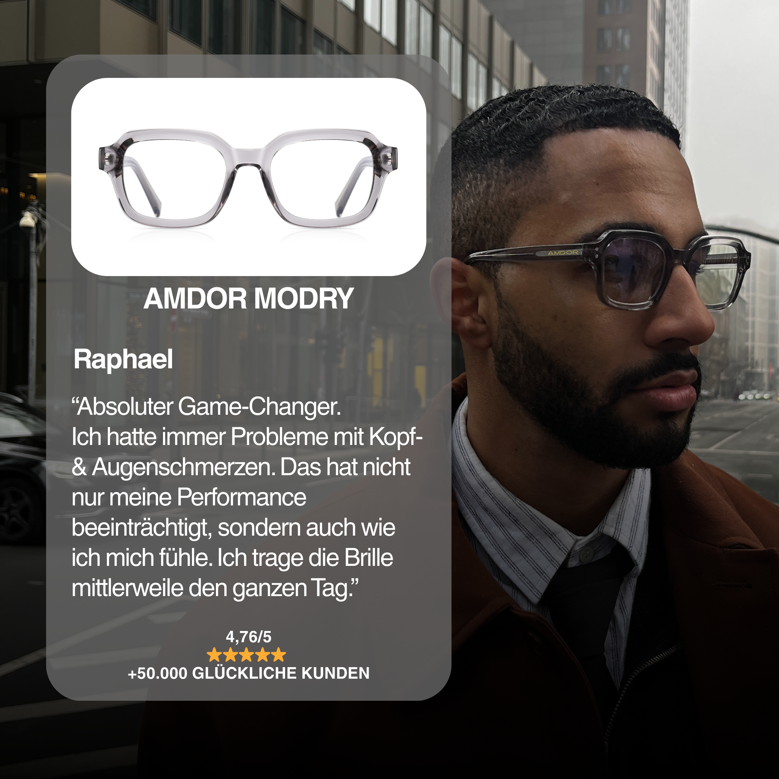 Blaulichtfilterbrille - MODRY