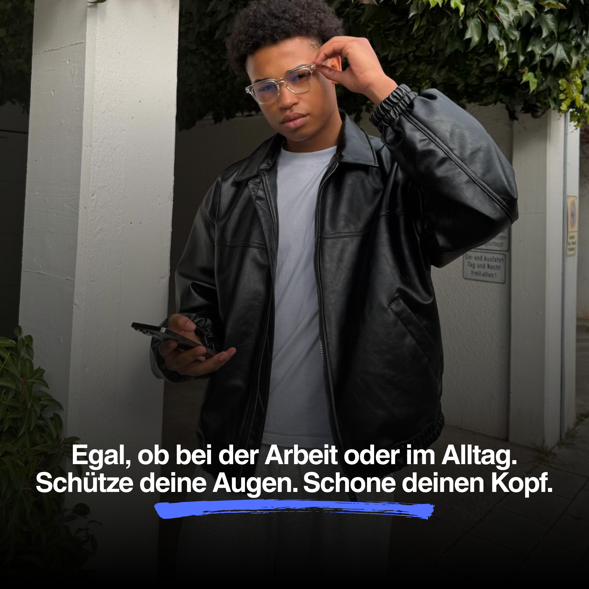 Blaulichtfilterbrille - BLAU